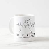 Tasse des Myranda-Peptids (Vorderseite Links)