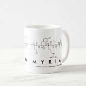 Tasse des Myriam-Peptids (VorderseiteRechts)