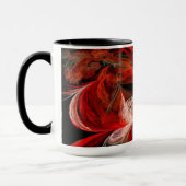 Tasse des mystischen Fraktals (Links)