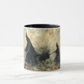 🌲 🎨 Tasse des Mystischen Waldes ☕ (Zentrum)