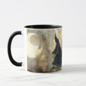 🌲 🎨 Tasse des Mystischen Waldes ☕ (Links)