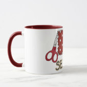 Tasse des Nähens (Links)