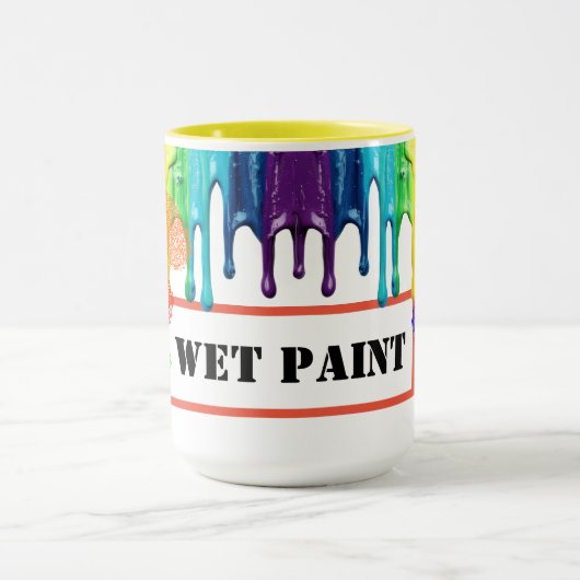 Tasse des nassen Paint Artist (Zentrum)