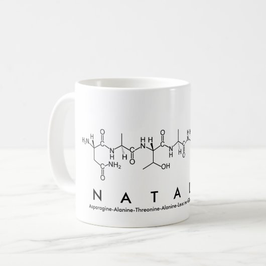 Tasse des Natalee-Peptids (Vorderseite Links)