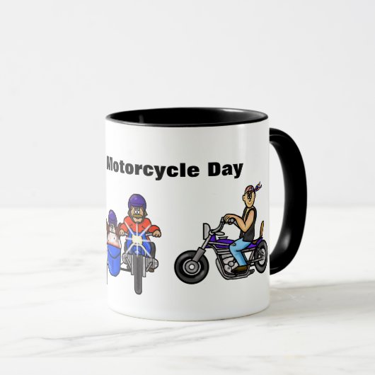 Tasse des nationalen Motorradtages (VorderseiteRechts)
