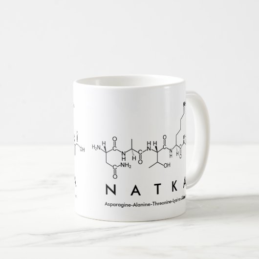 Tasse des Natka-Peptids (VorderseiteRechts)
