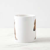 Tasse des Nebenhundes doppelseitig (Mittel)