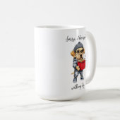 Tasse des niedlichen Gelben Labradors "Ich habe Pl (VorderseiteRechts)