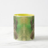 Tasse des niedlichen Vogel-Kaffees (Zentrum)