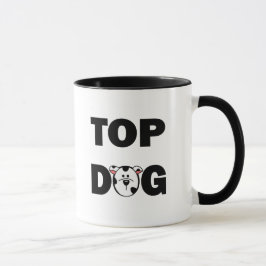 Tasse des oberen Hundes