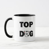 Tasse des oberen Hundes (Links)
