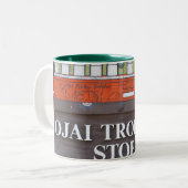 Tasse des Ojai Laufkatze-End 2tone (Vorderseite Links)
