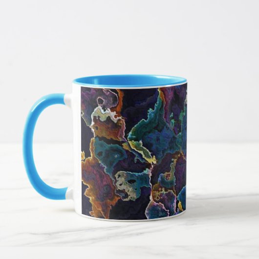 Tasse des Ölteppichs (Links)