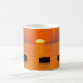 Tasse des Orangenkaffees (Mittel)