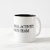 Tasse des paranormalen Aktivitätsforschungsteams (VorderseiteRechts)