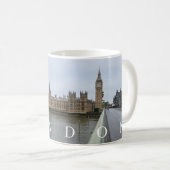 Tasse des Parlaments in London (VorderseiteRechts)