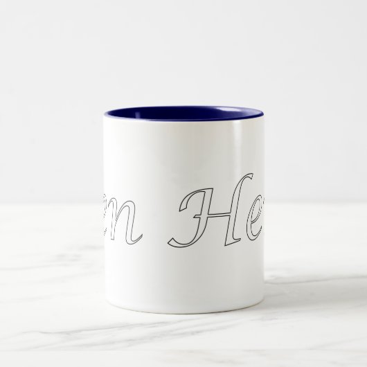 Tasse des Pen Hero White Logos (Mittel)
