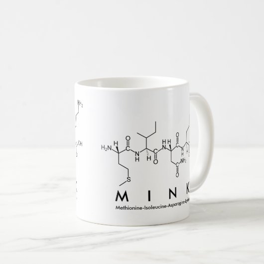 Tasse des Peptids (VorderseiteRechts)