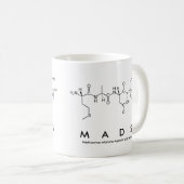 Tasse des Peptids (VorderseiteRechts)