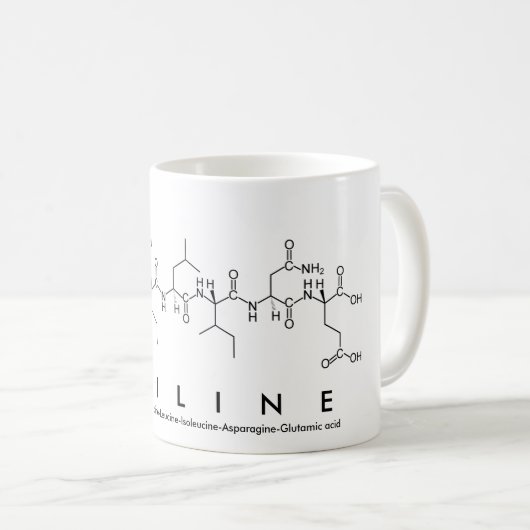 Tasse des Peptids (VorderseiteRechts)
