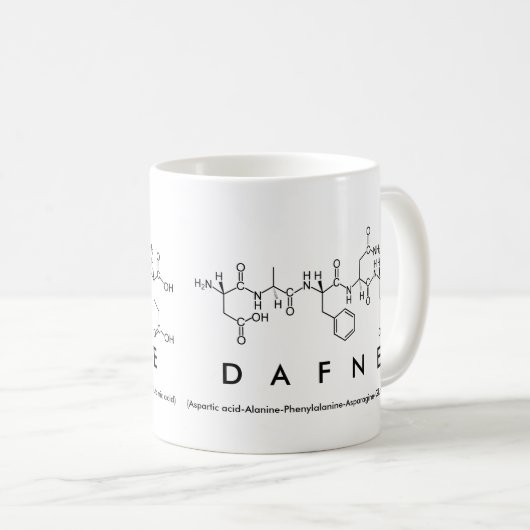 Tasse des Peptids (VorderseiteRechts)
