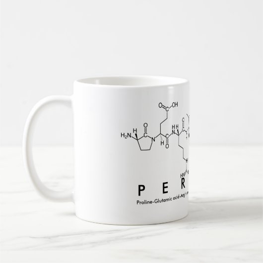 Tasse des Peptids (Links)