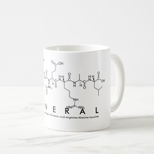Tasse des Peptids (VorderseiteRechts)