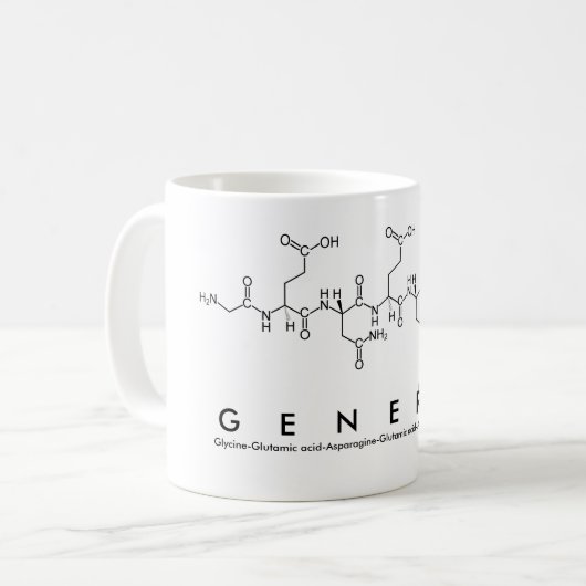 Tasse des Peptids (Vorderseite Links)