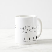 Tasse des Peptids (VorderseiteRechts)
