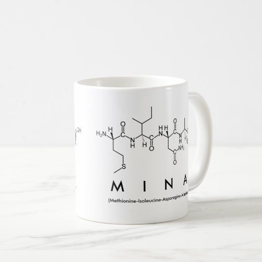 Tasse des Peptids (VorderseiteRechts)