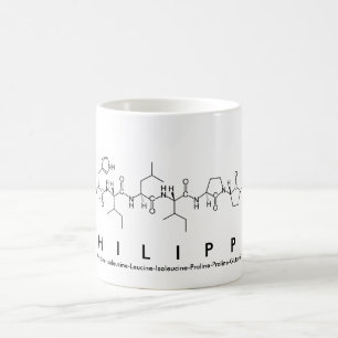 Tasse des Peptids