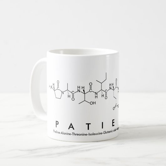 Tasse des Peptids (Vorderseite Links)