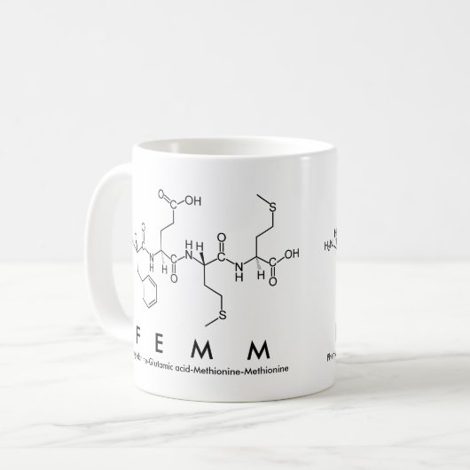 Tasse des Peptids (Vorderseite Links)