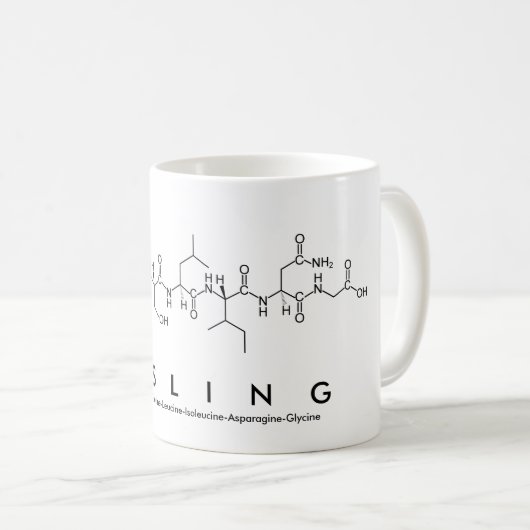 Tasse des Peptids (VorderseiteRechts)