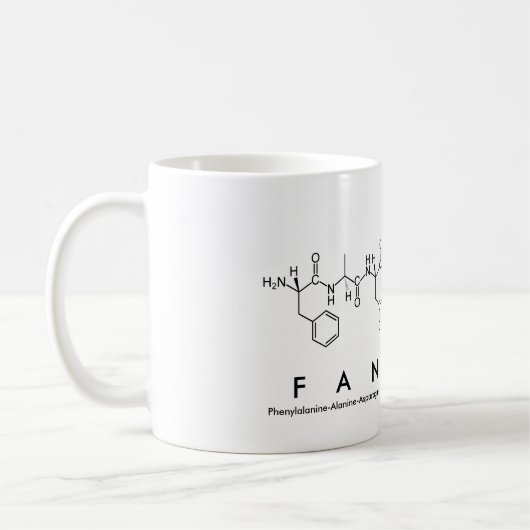 Tasse des Peptids (Links)