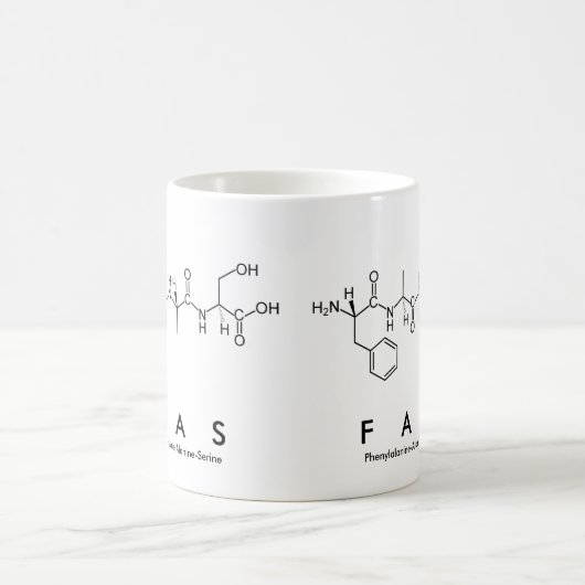 Tasse des Peptids (Mittel)