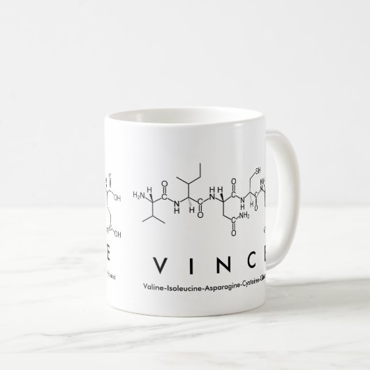 Tasse des Peptids (VorderseiteRechts)
