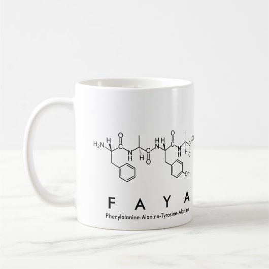 Tasse des Peptids (Links)
