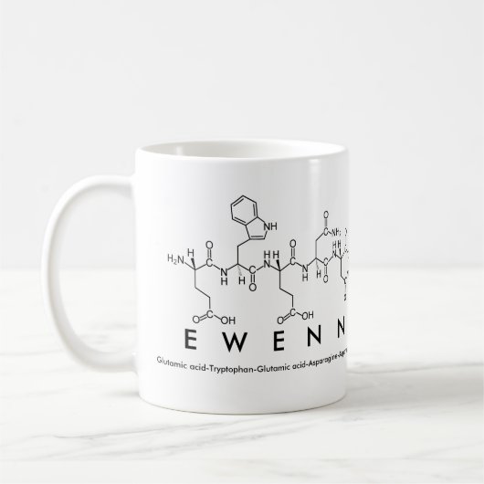 Tasse des Peptids (Links)