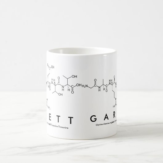 Tasse des Peptids (Mittel)