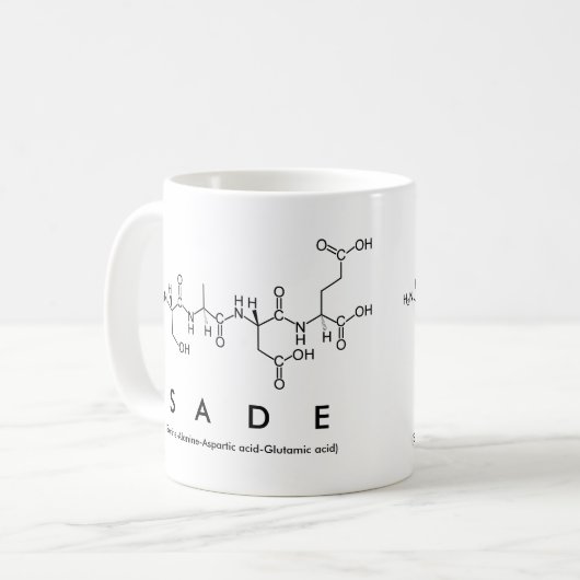 Tasse des Peptids (Vorderseite Links)