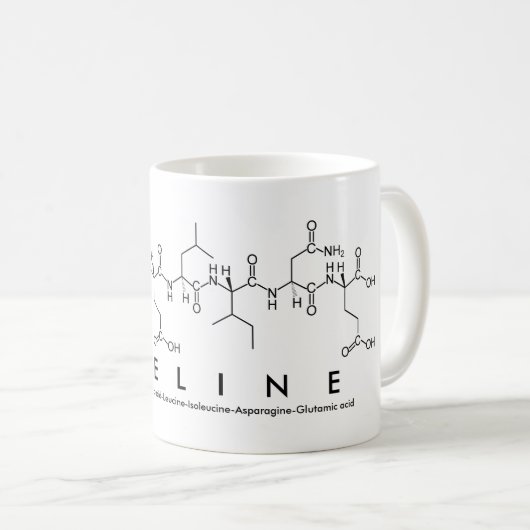 Tasse des Peptids (VorderseiteRechts)
