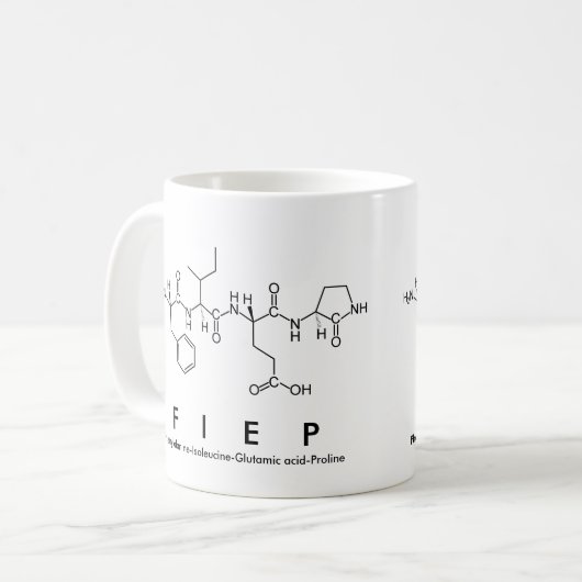 Tasse des Peptids (Vorderseite Links)