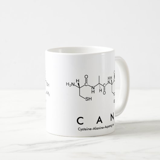Tasse des Peptids (VorderseiteRechts)