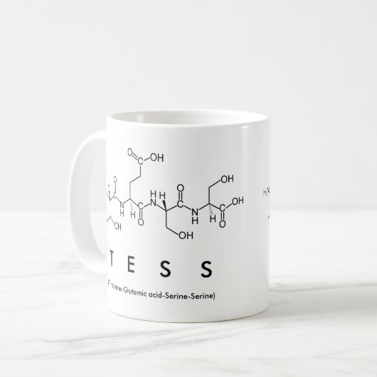 Tasse des Peptids (Vorderseite Links)