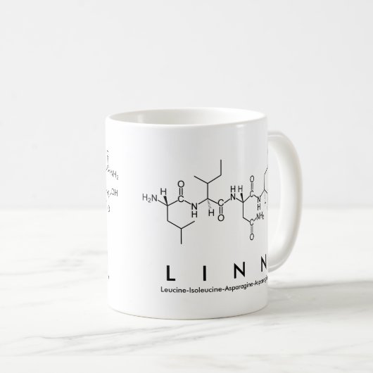 Tasse des Peptids (VorderseiteRechts)
