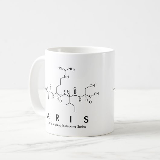 Tasse des Peptids (Vorderseite Links)