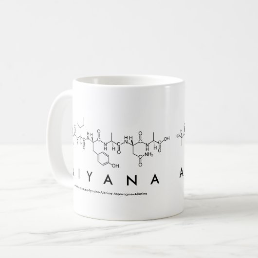 Tasse des Peptids Aiyana (Vorderseite Links)