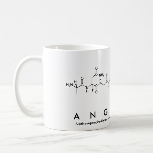 Tasse des Peptids Angelita (Links)
