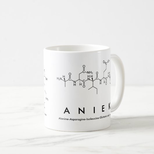 Tasse des Peptids Aniek (VorderseiteRechts)
